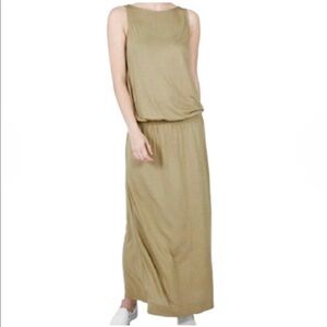 Everlane Ryan Maxi Dress in Camel